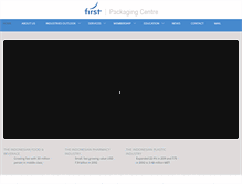 Tablet Screenshot of firstpackagingasia.com